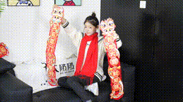 【袜啵啵】1080P-NO.481 糯米 板鞋、白棉袜、裸足（黑白美甲）、对联迎新春，半脱袜子剧情（花絮版）封面图