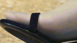 【袜啵啵】1080P-NO.341 雪糕-高跟鞋、高跟凉鞋、肉丝（脚尖微加固款）、裸足、视频超近景为主（超长花絮版）封面图