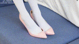 【袜啵啵】1080P-NO.451 稚予 旗袍、高跟鞋、白色过膝厚白丝（花絮版）封面图