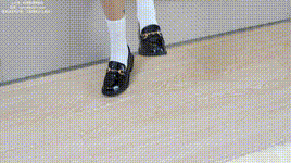 【袜啵啵】1080P-NO.508 奶油 皮鞋、白棉袜、蝴蝶薄肉丝（脚尖微加固款）、jk制服（花絮版）封面图