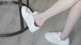 【袜啵啵】1080P-NO.344 稚予-板鞋、平底鞋、白丝（花絮版）封面图