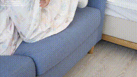 【袜啵啵】1080P-NO.550 甜甜圈 板鞋自然穿脏白棉袜封面图