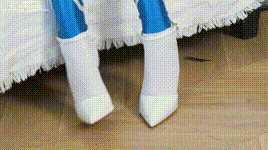 【袜啵啵】1080P-NO.568 小甜豆 连体服、高跟鞋、厚白丝封面图