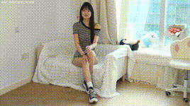 【物恋传媒】No.2687 山奈-帆布鞋、中筒白棉袜、裸足封面图
